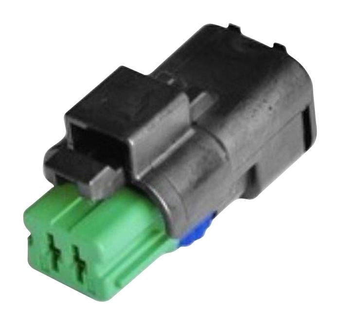 Aptiv/delphi 10820163 Connector Housing, Rcpt, 2Pos, Ip68, Grn