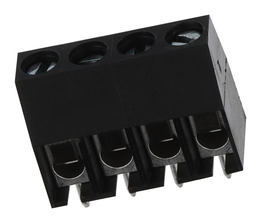 Molex 39543-0004 5.0mm Euroblock Pc Vert Blk 4Ckt