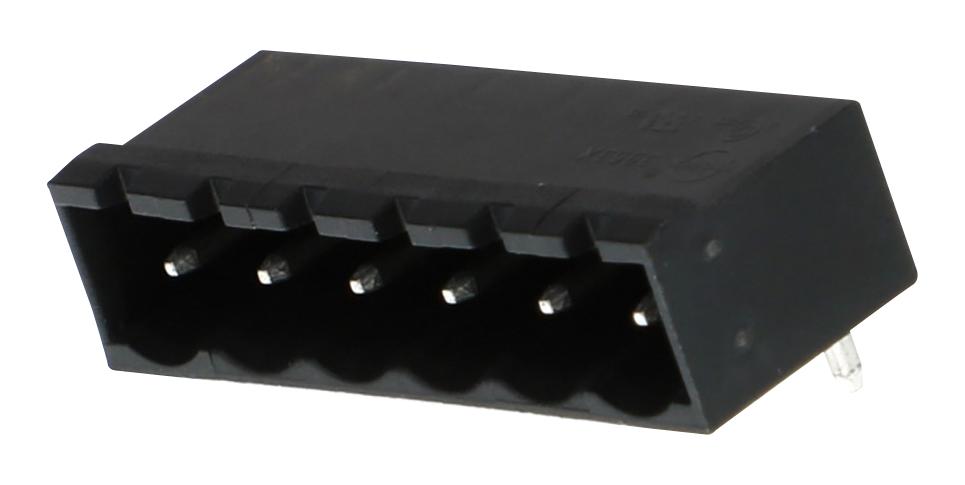 Molex/partner Stock 39532-1006 Terminal Block, R/a Header, 6Pos, Th