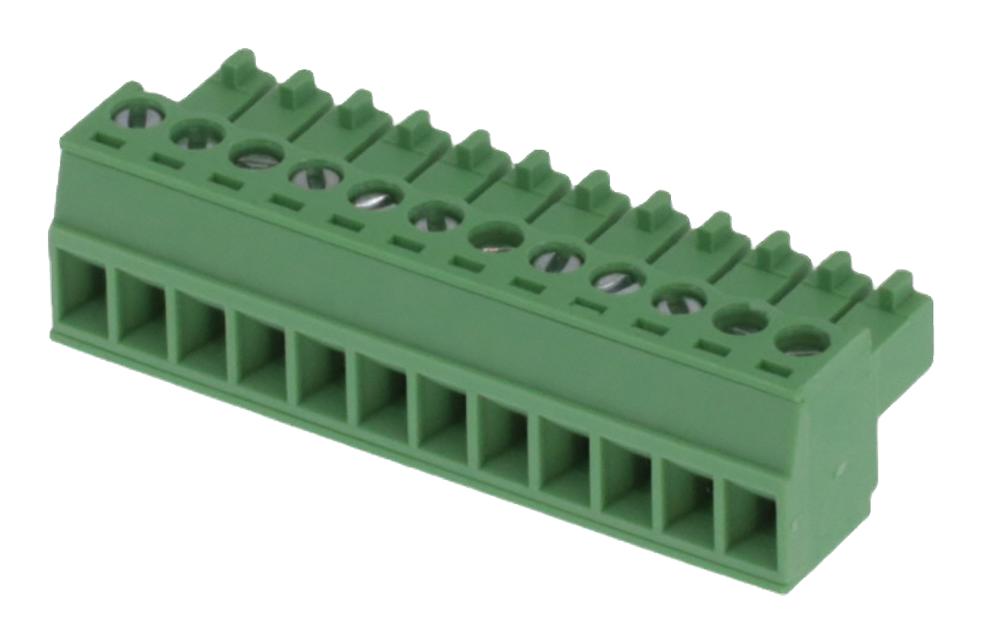 Molex/partner Stock 39500-5012 Terminal Block, Pluggable, 12Pos, 16Awg