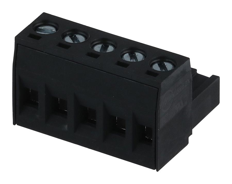 Molex/partner Stock 39520-0005 Terminal Block, Pluggable, 5Pos, 12Awg