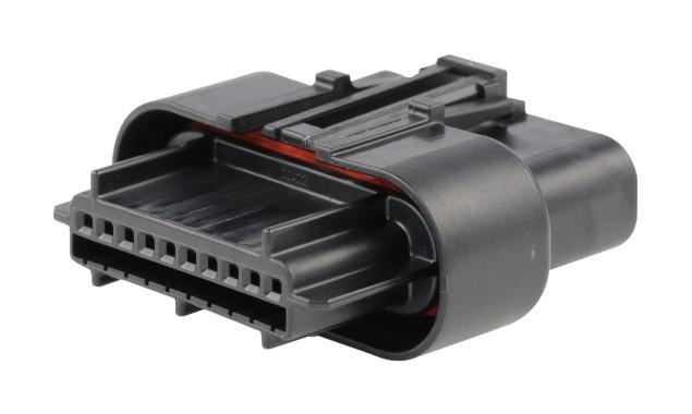 Molex/partner Stock 204220-1110 Connector Housing, Rcpt, 9Pos, 1.8mm, Black