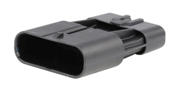 Molex/partner Stock 204223-1110 Connector Housing, Plug, 9Pos, 1.8mm, Black