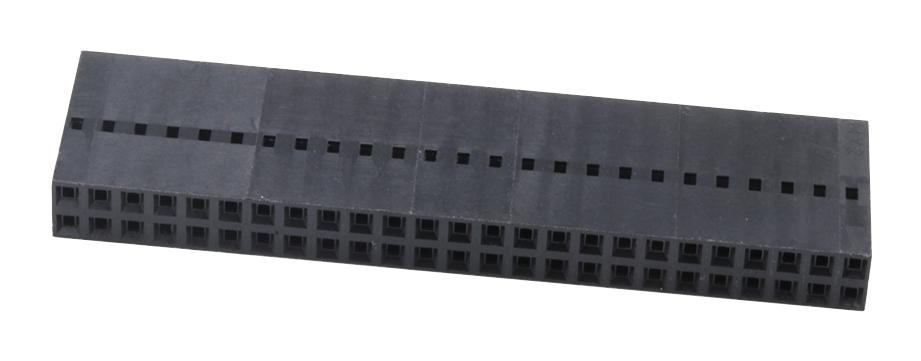 Molex/partner Stock 22-55-2501 Connector Housing, Rcpt, 50Pos, 2.54mm, Black