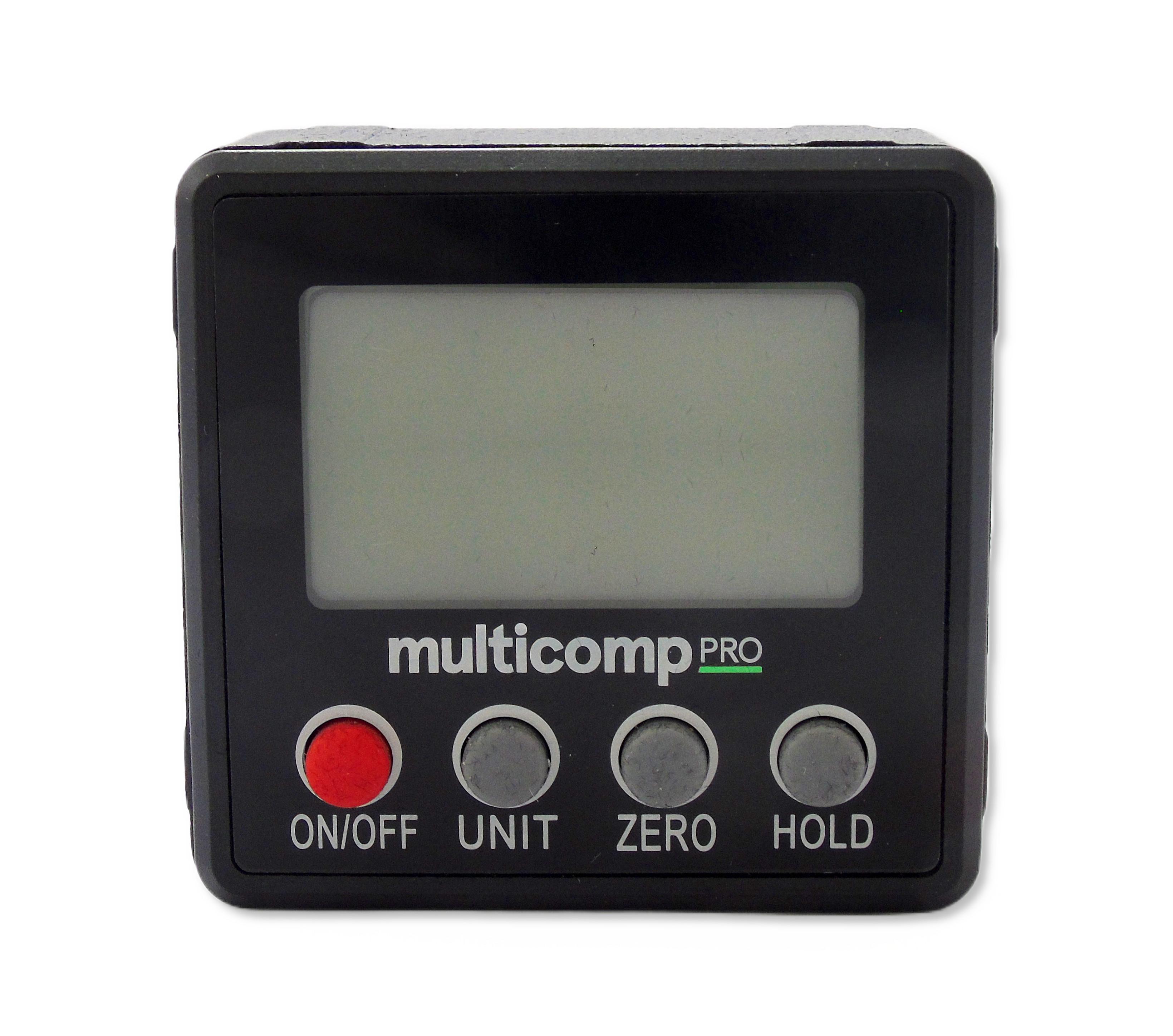 Multicomp Pro Mp010022 Digital Level Box, 55mm X 57mm X 30mm