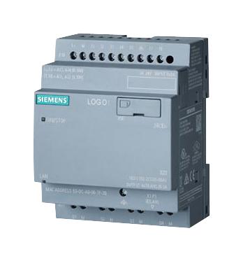 Siemens 6Ed1052-2Cc08-0Ba1 Logic Module, 0.3A, 24Vdc, 8Di/4Do