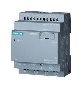 Siemens 6Ed1052-2Hb08-0Ba1 Logic Module, 8Di/4Do, 24Vdc, Din Rail