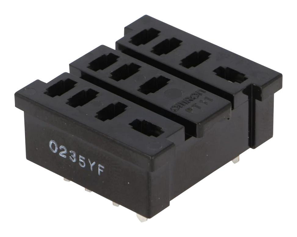 Omron Industrial Automation Pt11-0 Relay Socket, 11 Pin, 10A, 250V, Tht