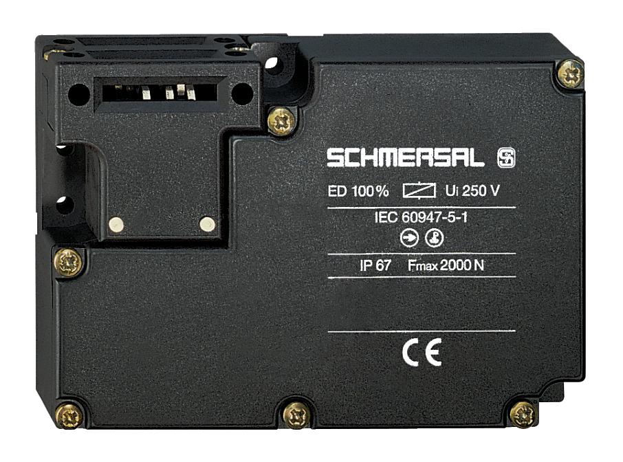 Schmersal 101181019 Safety Interlock Sw, Dpst/4Pst, 4A, 230V