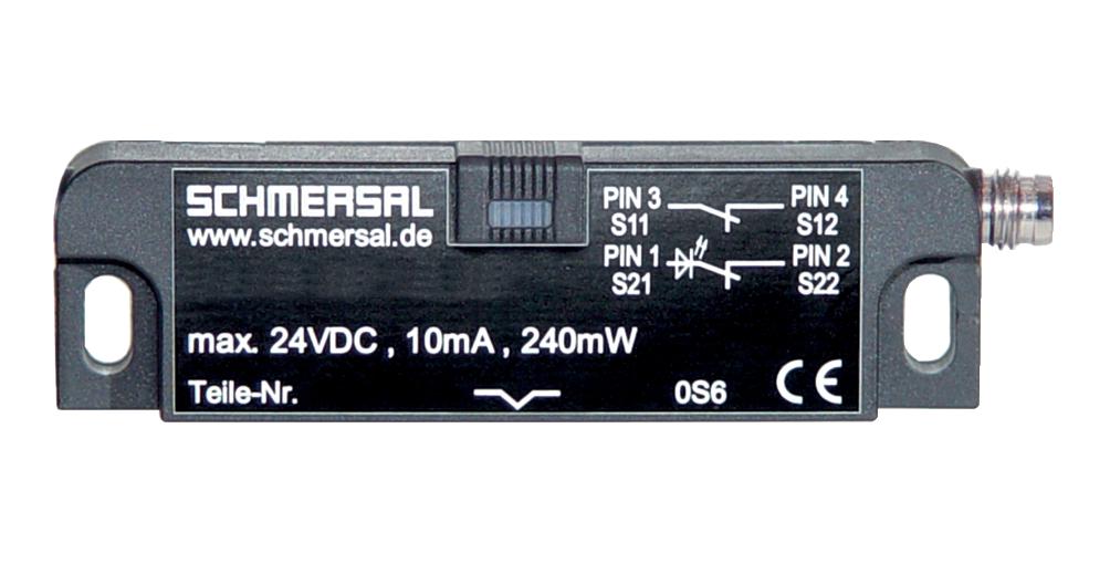 Schmersal 101190048 Safety Interlock Sw, Spst, 0.4A, 75Vdc