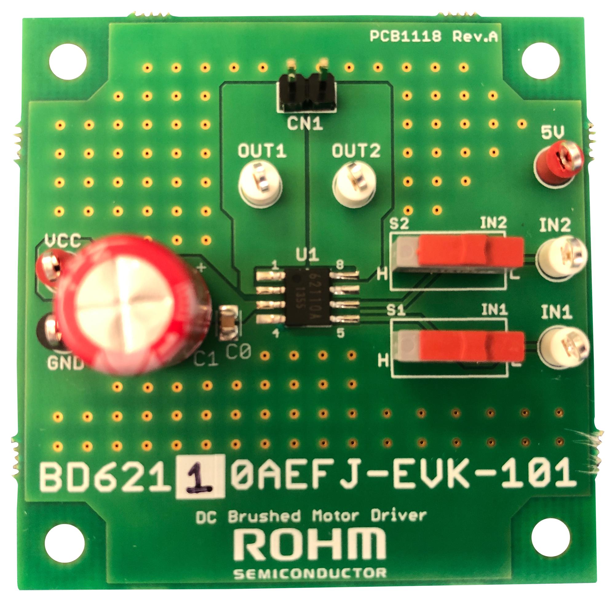 Rohm Bd62110Aefj-Evk-101 Evaluation Board, Dc Brushed Motor