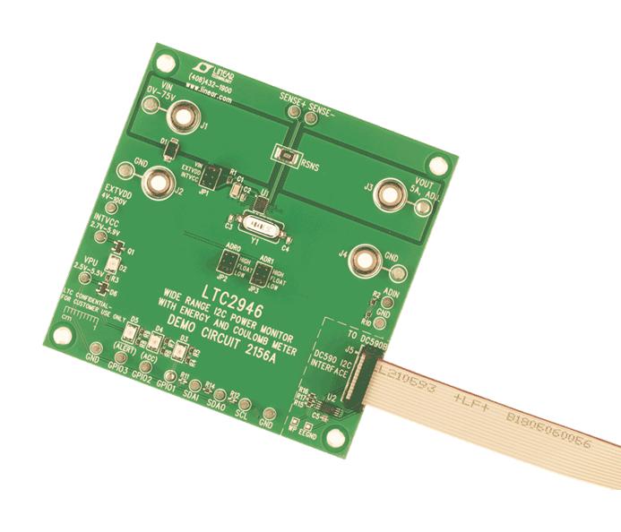 Analog Devices Dc2156A Demo Board, Power & Energy Monitor