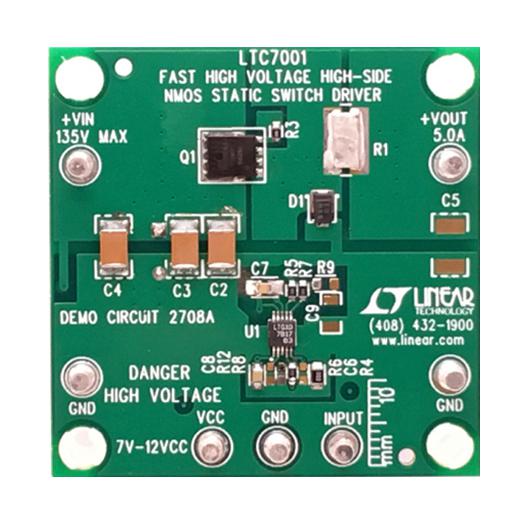 Analog Devices Dc2708A Demo Board, Nmos Static Switch Driver