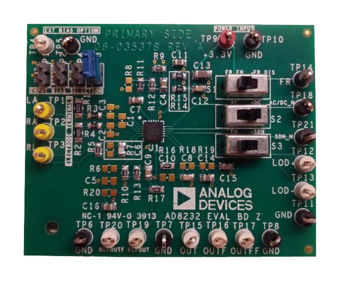 Analog Devices Ad8232-Evalz Evaluation Board, Hrm Front End