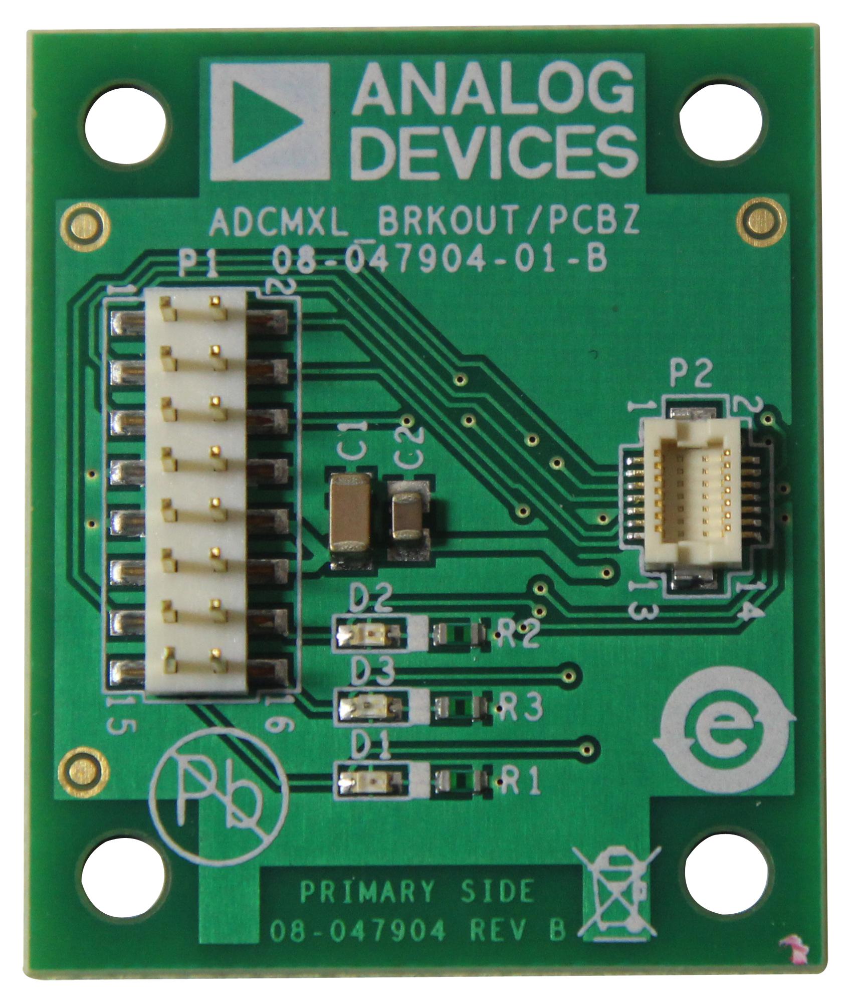 Analog Devices Adcmxl_Brkout/pcbz Breakout Board, Sensor Module