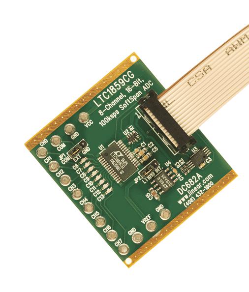 Analog Devices Dc682A Demonstration Board, Adc, 16 Bit