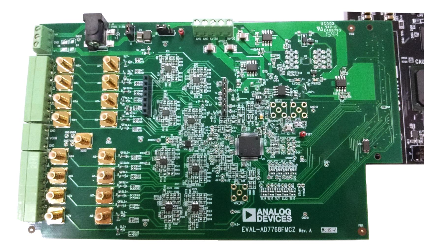 Analog Devices Eval-Ad7768Fmcz Evaluation Kit, Delta-Sigma Adc