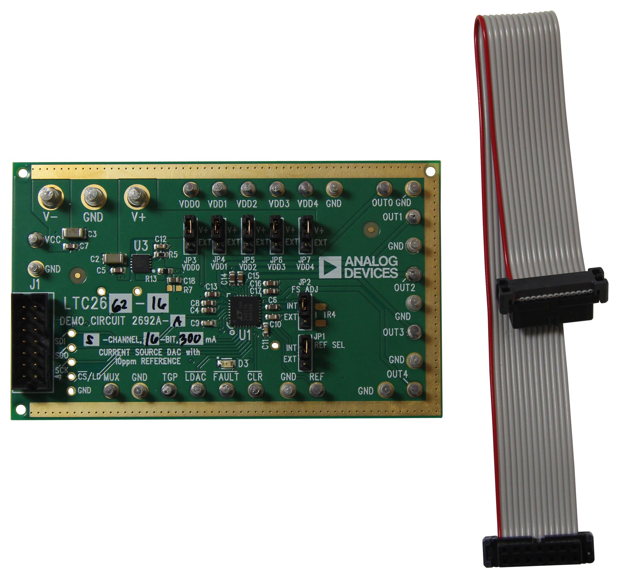 Analog Devices Dc2692A-A Demo Board, Digital-To-Analog Converter