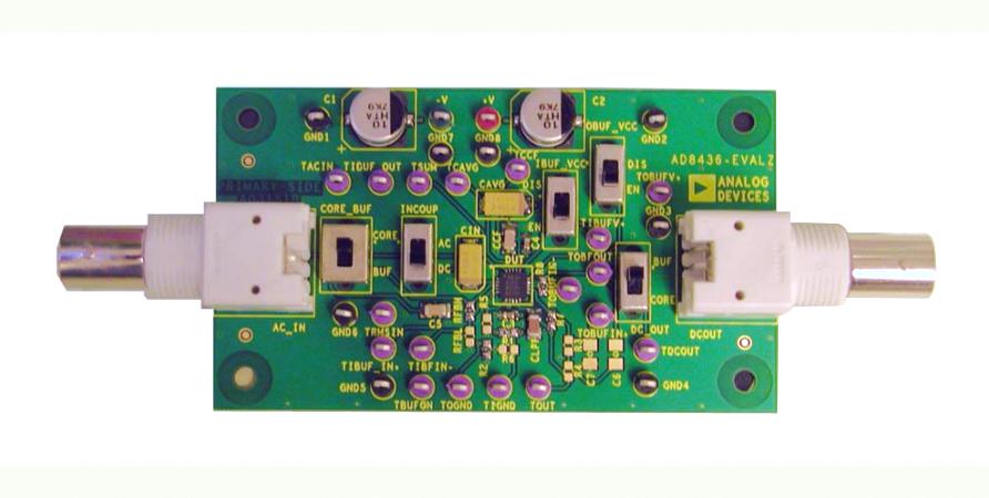 Analog Devices Ad8436-Evalz Evaluation Board, Rms To Dc Converter