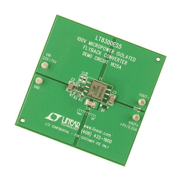 Analog Devices Dc1825A Demonstration Board, Flyback Converter