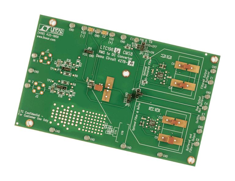 Analog Devices Dc427B-A Demonstration Board, Rms To Dc Converter