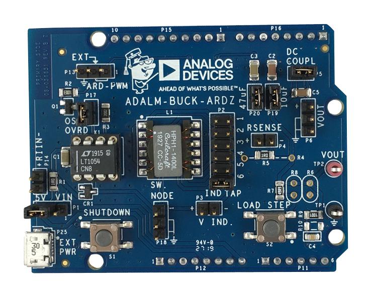 Analog Devices Adalm-Buck-Ardz Evaluation Kit, Buck Converter