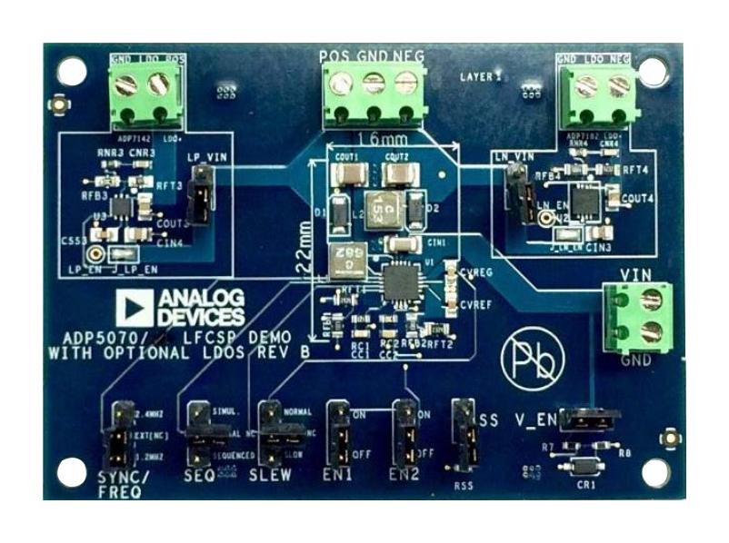 Analog Devices Adp5071Cp-Evalz Evaluation Board, Boost Converter