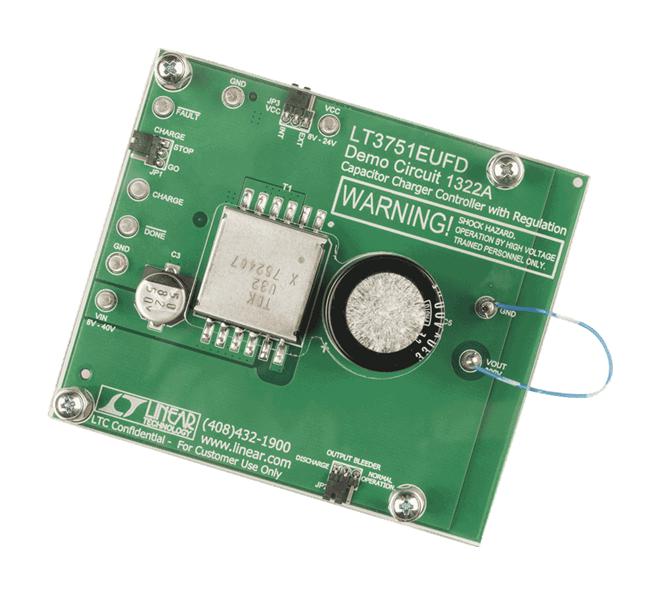 Analog Devices Dc1322A Demonstration Board, Charger Controller