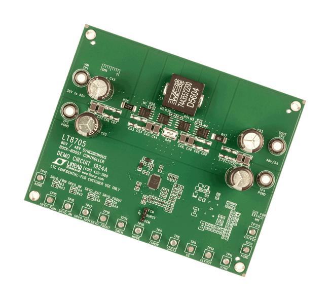 Analog Devices Dc1924A Demo Board, Sync Buck-Boost Controller