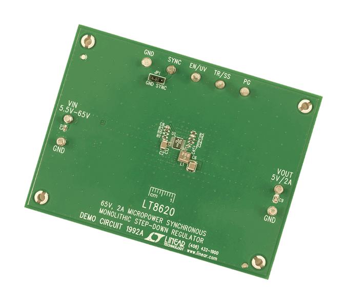 Analog Devices Dc1992A Demonstration Board, Sync Buck Regulator