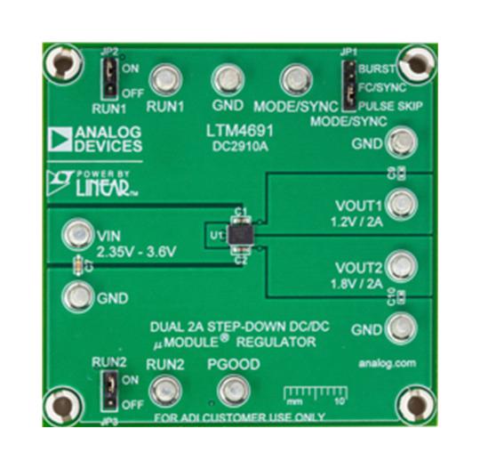 Analog Devices Dc2910A Demonstration Board, Buck Converter