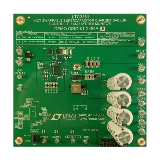 Analog Devices Dc2464A-B Demonstration Board, Hot Swap Controller