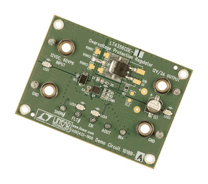 Analog Devices Dc1018B-A Demo Board, Overvoltage Protection Reg