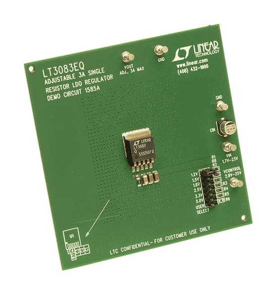 Analog Devices Dc1585A Demonstration Board, Ldo Regulator