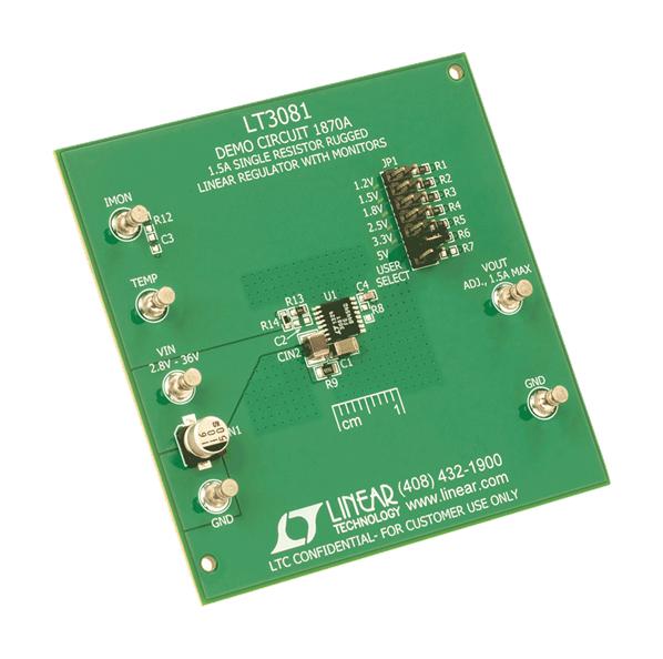 Analog Devices Dc1870A Demonstration Board, Ldo Regulator