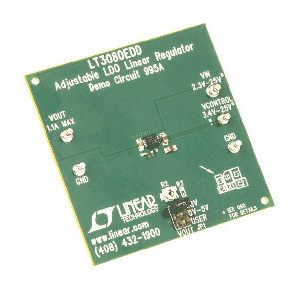 Analog Devices Dc995A Demonstration Board, Ldo Regulator