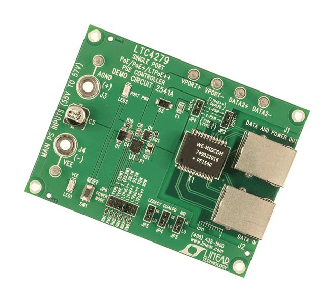 Analog Devices Dc2541A Demonstration Board, Poe, Pse Controller