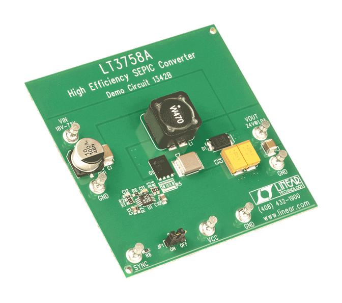 Analog Devices Dc1342B Demonstration Board, Sepic Converter