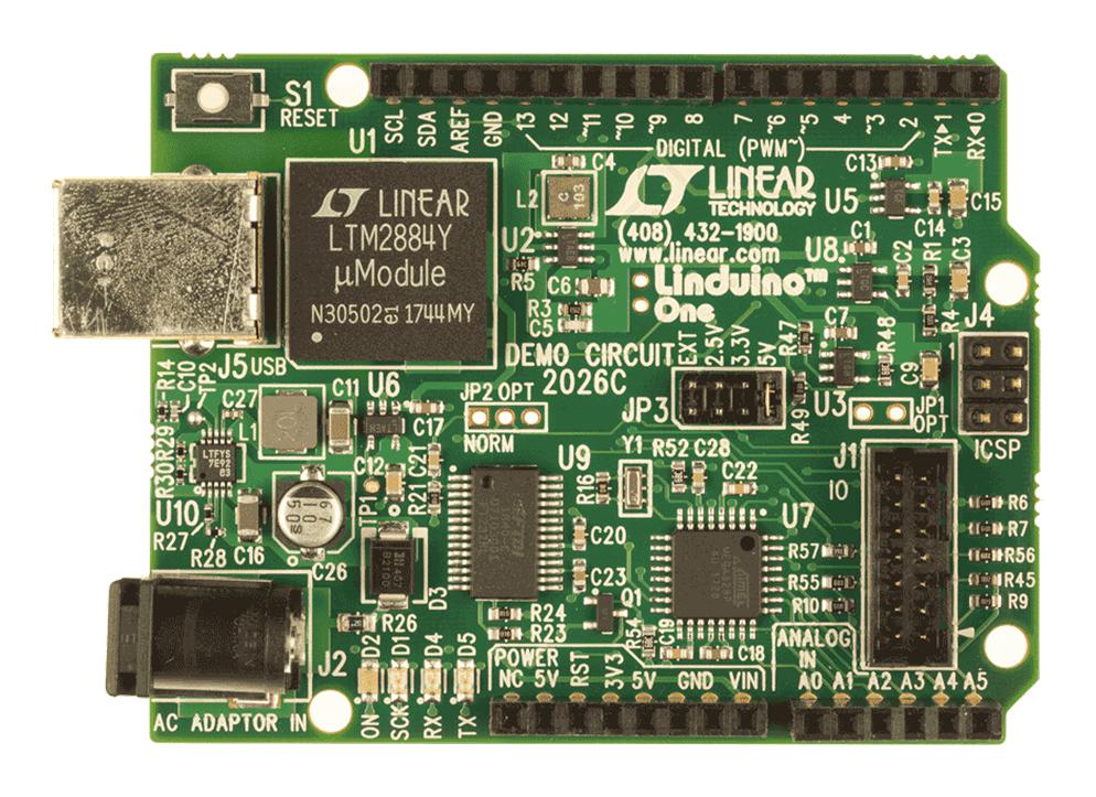 Analog Devices Dc2026C Demonstration Board, Microcontroller