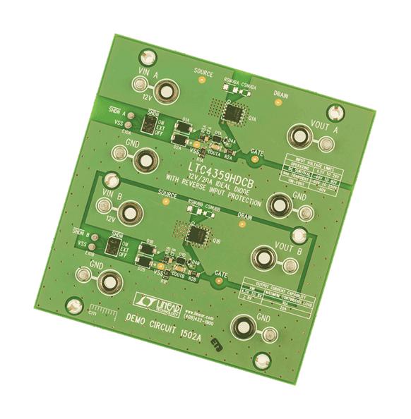 Analog Devices Dc1502A Demo Board, Ideal Diode Controller