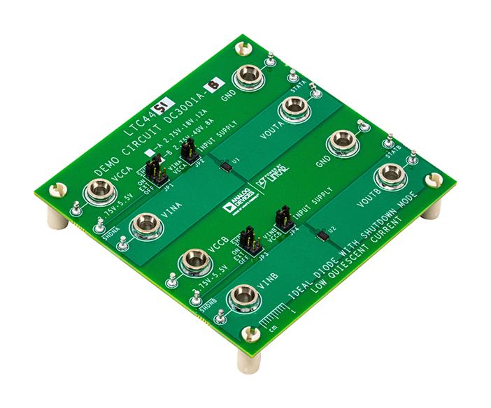 Analog Devices Dc3001A-B Demo Board, Ideal Diode Controller