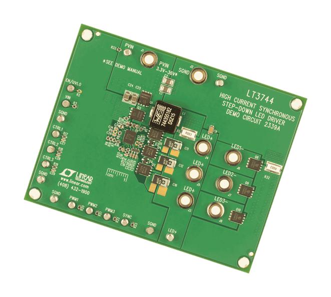 Analog Devices Dc2339A Demonstration Board, Led Driver