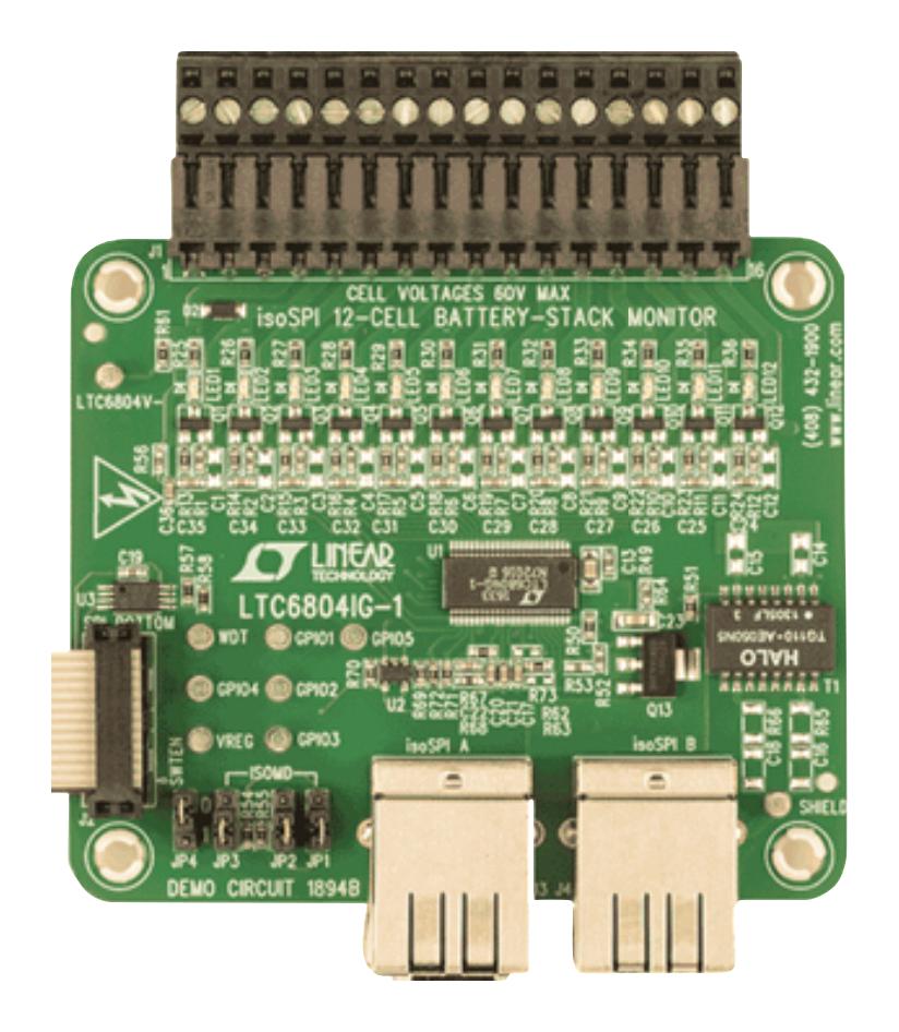 Analog Devices Dc1894B Demo Board, Battery Monitor