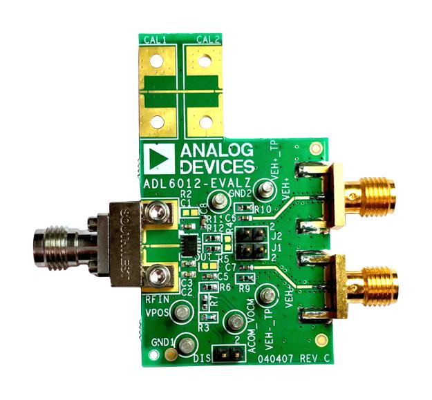 Analog Devices Adl6012-Evalz Evaluation Board, Envelope Detector