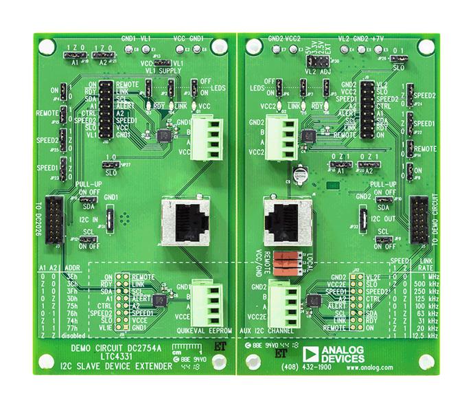 Analog Devices Dc2754A Demonstration Kit, Device Extender