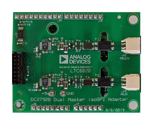 Analog Devices Dc2792B Demonstration Board, Spi Adapter