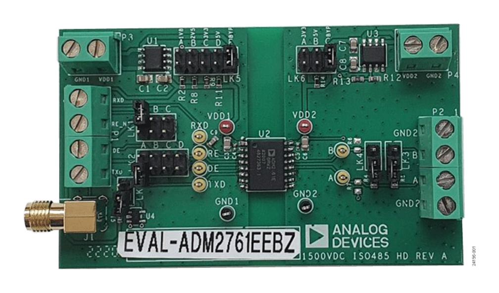 Analog Devices Eval-Adm2761Eebz Evaluation Board, Rs-485 Transceiver