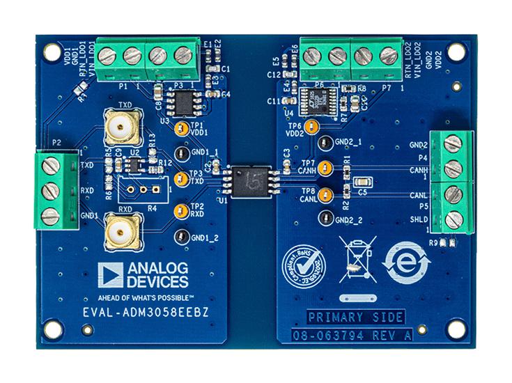 Analog Devices Eval-Adm3058Eebz Eval Board, Isolated Can Transceiver