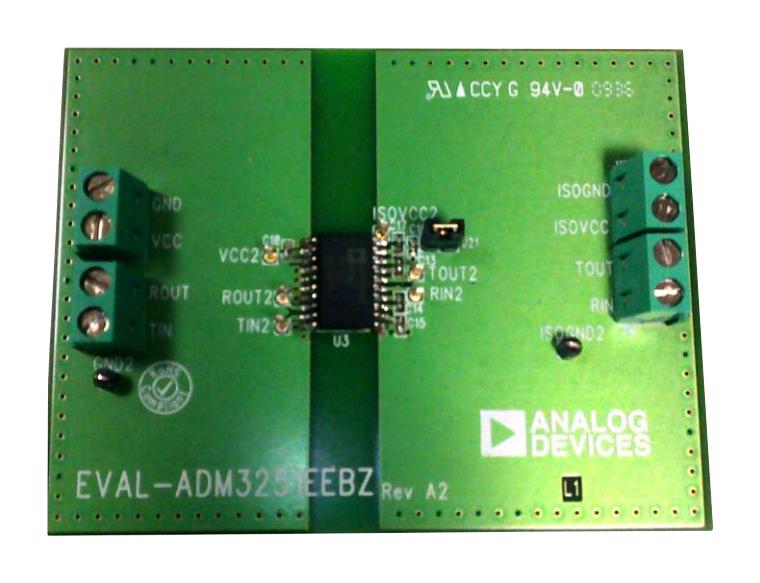 Analog Devices Eval-Adm3251Eeb1Z Evaluation Board, Rs-232 Transceiver