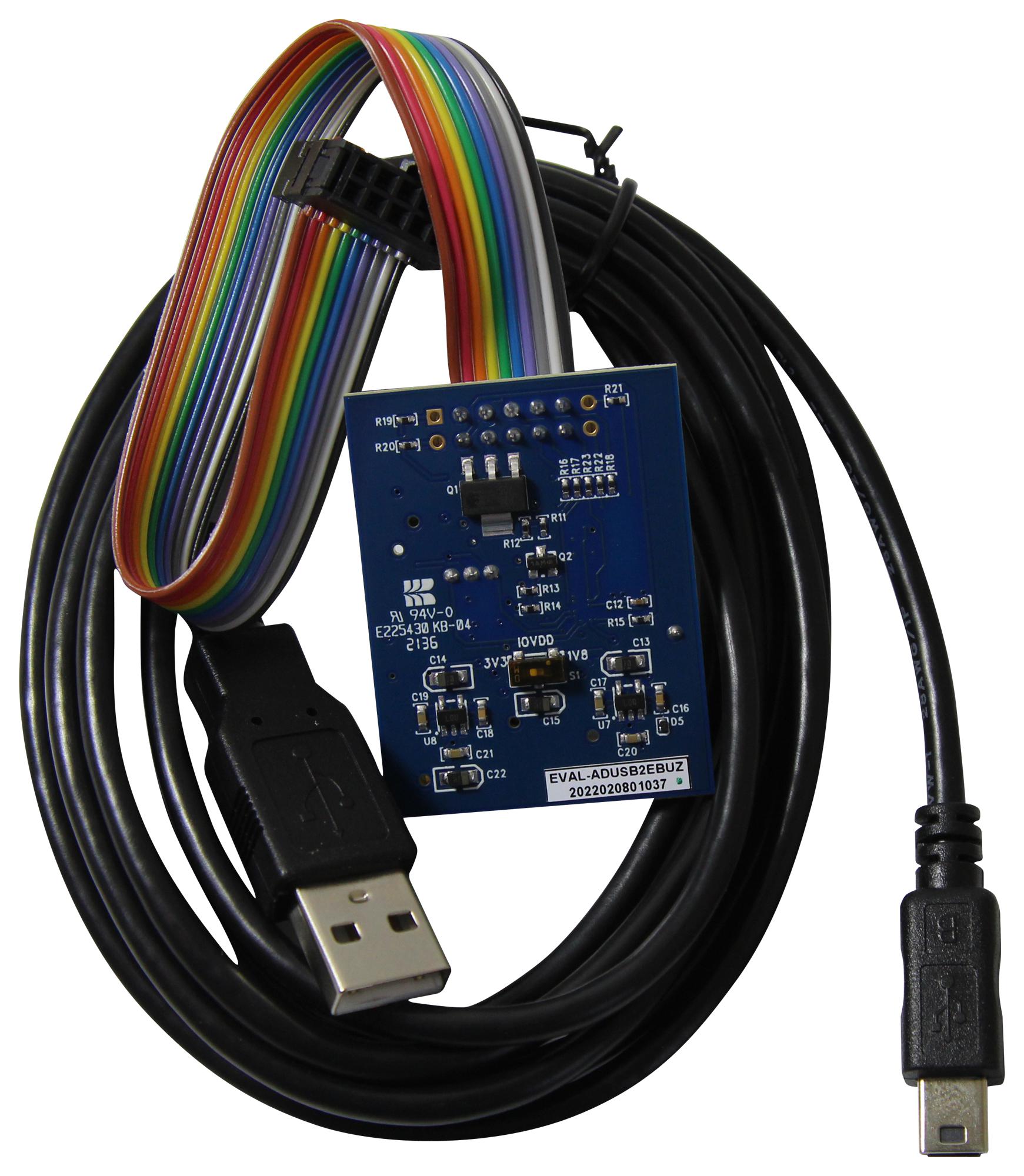 Analog Devices Eval-Adusb2Ebuz Usb Interface Board, Sigma Dsp Processor